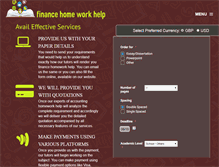 Tablet Screenshot of financehomeworkhelp.com